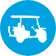 Icon of golf ball and tee for Kandi products