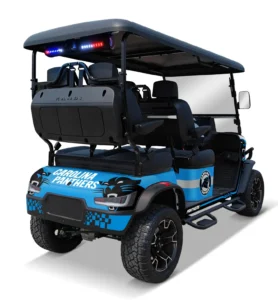 Generic rear angled view of a Kandi electric vehicle