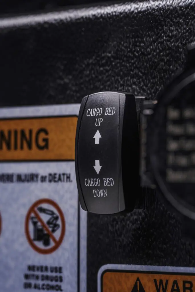 Detail of Kandi Cowboy e5000 electric vehicle components
