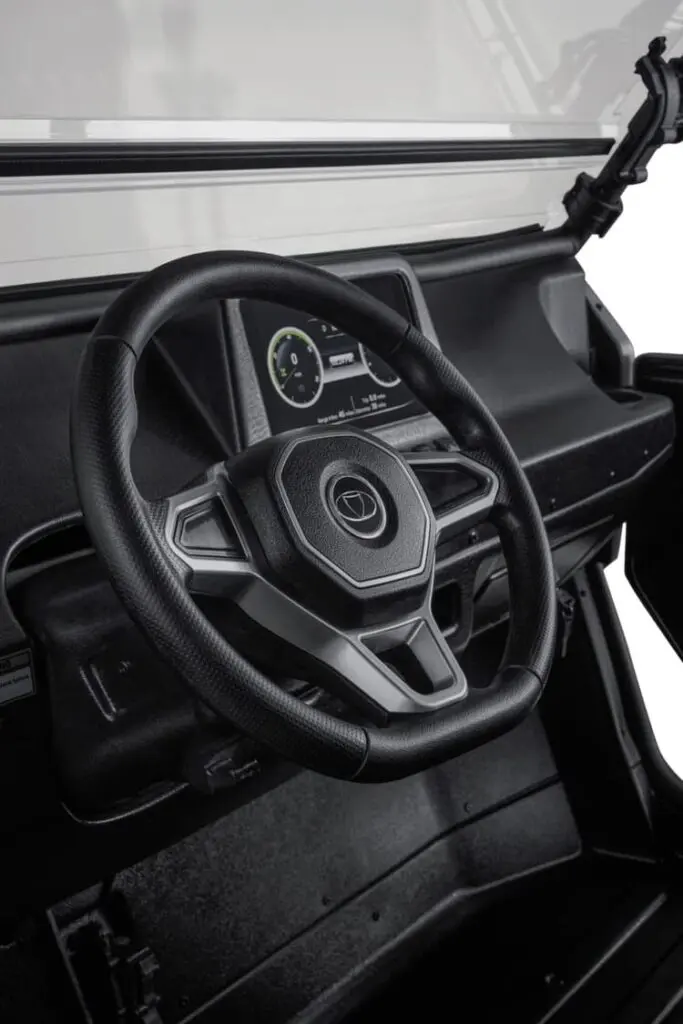 Detail of Kandi Cowboy e5000 electric vehicle components